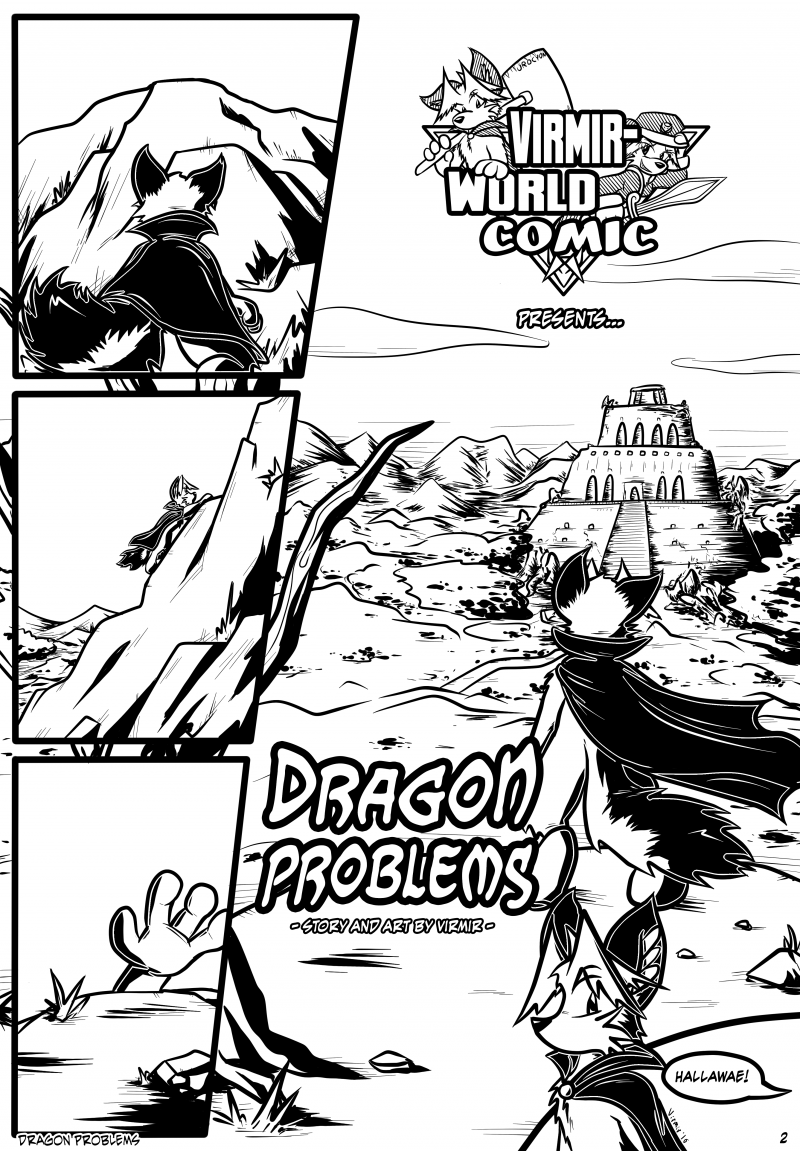 Virmir World Comic Dragon Problems Page 2